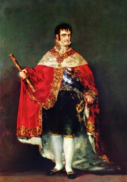 Portrait of Ferdinand VII Francisco de Goya Oil Paintings